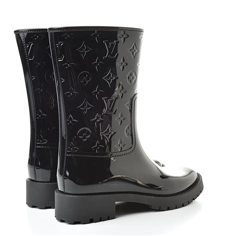 black louis vuitton rain boots|louis vuitton ankle boot outfits.